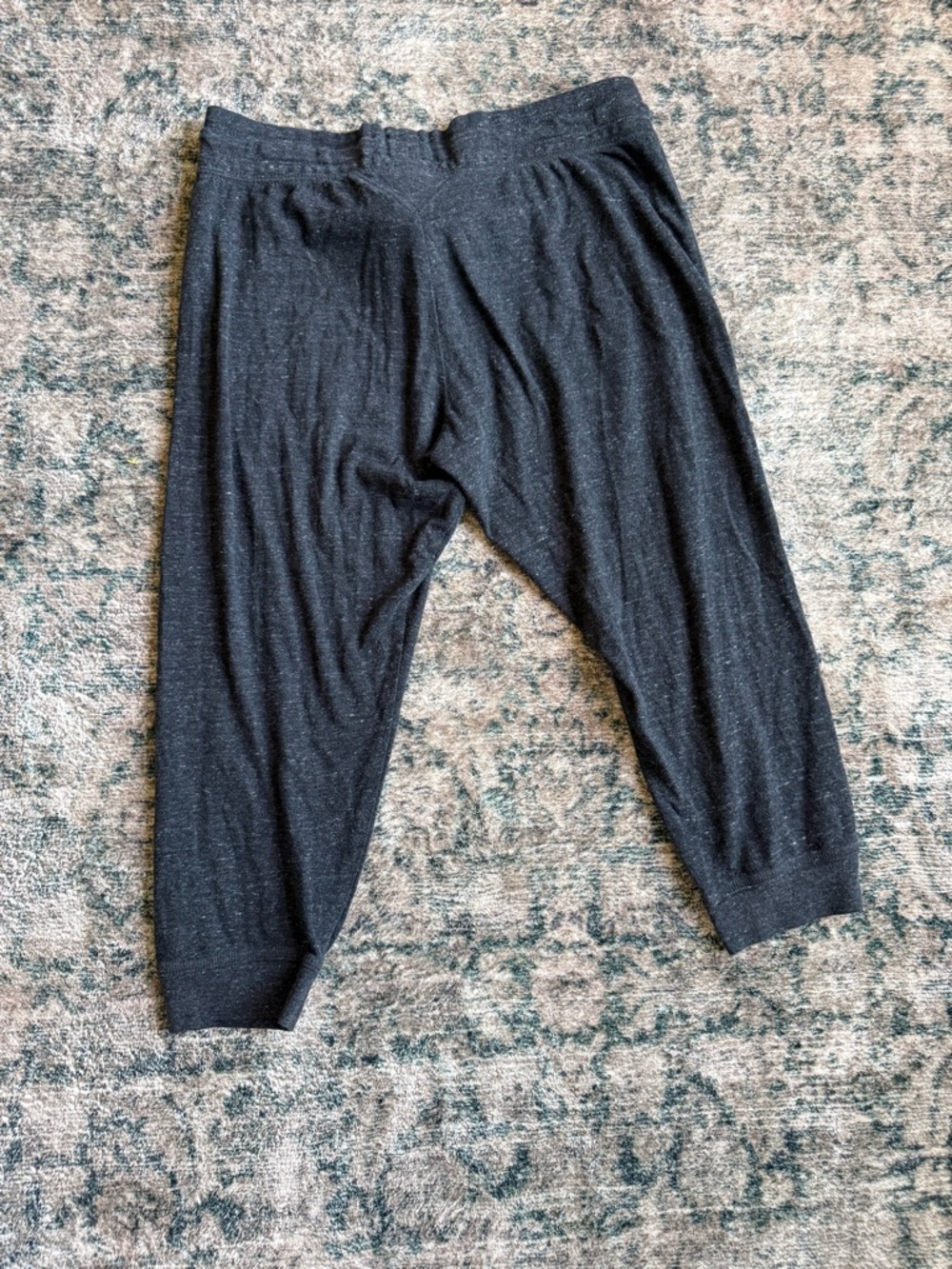 NIKE Dark Gray Heather Jogger Sweatpants - Picture 2 of 4